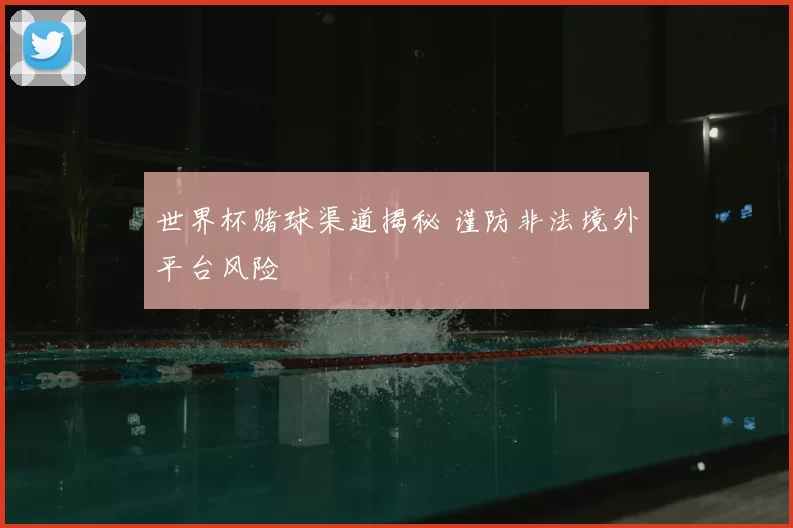 世界杯赌球渠道揭秘 谨防非法境外平台风险