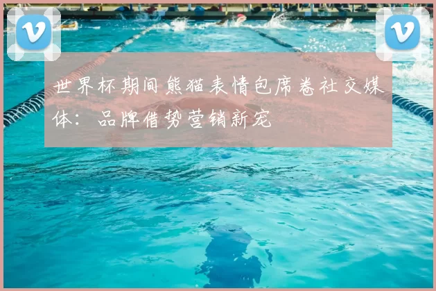 世界杯期间熊猫表情包席卷社交媒体：品牌借势营销新宠