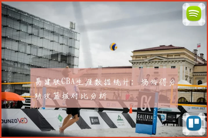 易建联CBA生涯数据统计：场均得分助攻篮板对比分析
